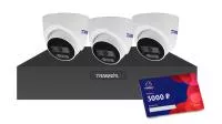 Комплект TR-Lite 1106 + 3 камеры TR-Lite L2S5 + Cloud 3000