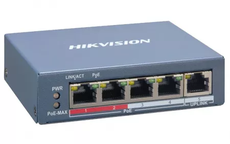 Hikvision DS-3E1105P-EI Сетевое оборудование