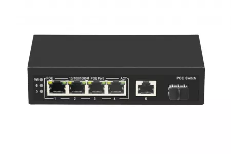 Gigalink GL-SW-G005-04P Сетевое оборудование