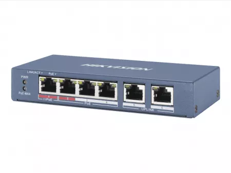 Hikvision DS-3E0106P-E/M Сетевое оборудование