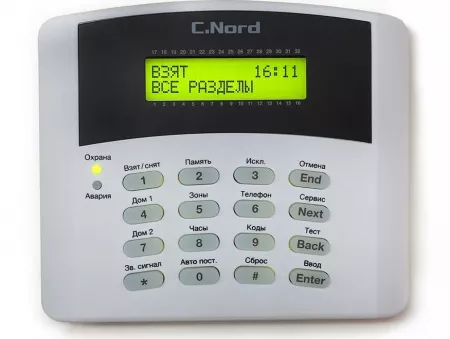 C.Nord K16-LCD ОС, СОУЭ