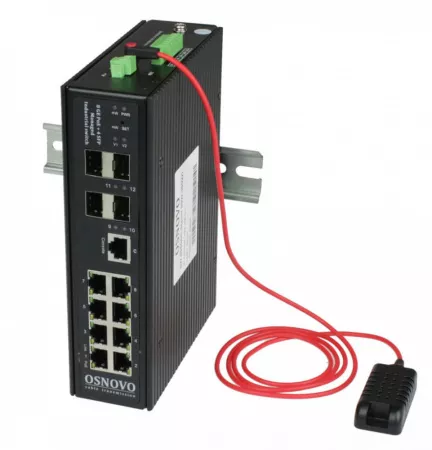 OSNOVO SW-80804/ILS (port 90W, 300W) Сетевое оборудование